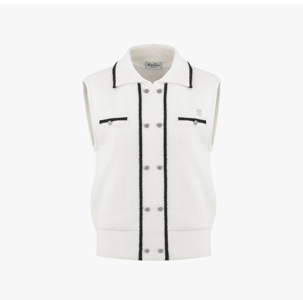 Fairliar Double Button Windproof Vest