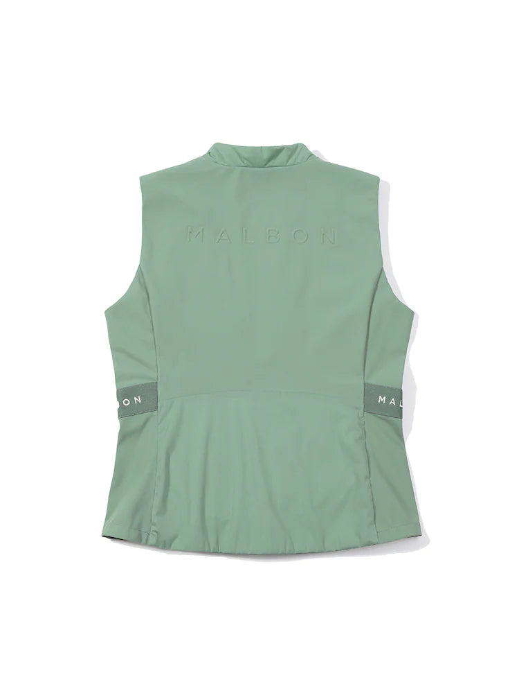 Malbon Lightweight Padded Vest DARK MINT (WOMAN)