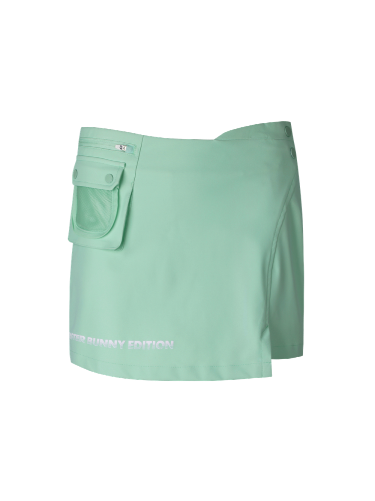 Master Bunny Women's Double Pocket Logo Culotte Skirt