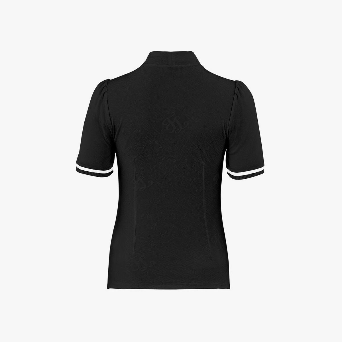 Fairliar Ferragamo Jacquard Turtleneck T-shirt