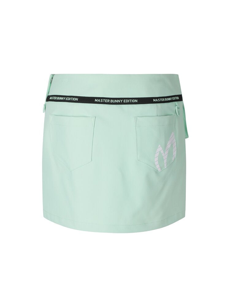 Master Bunny Women's Double Pocket Logo Culotte Skirt