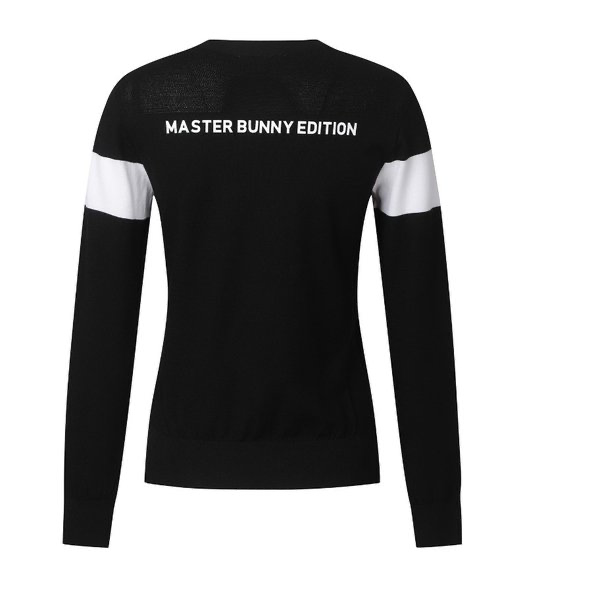 MASTER BUNNY EDITION Color Block Back Mesh Knit