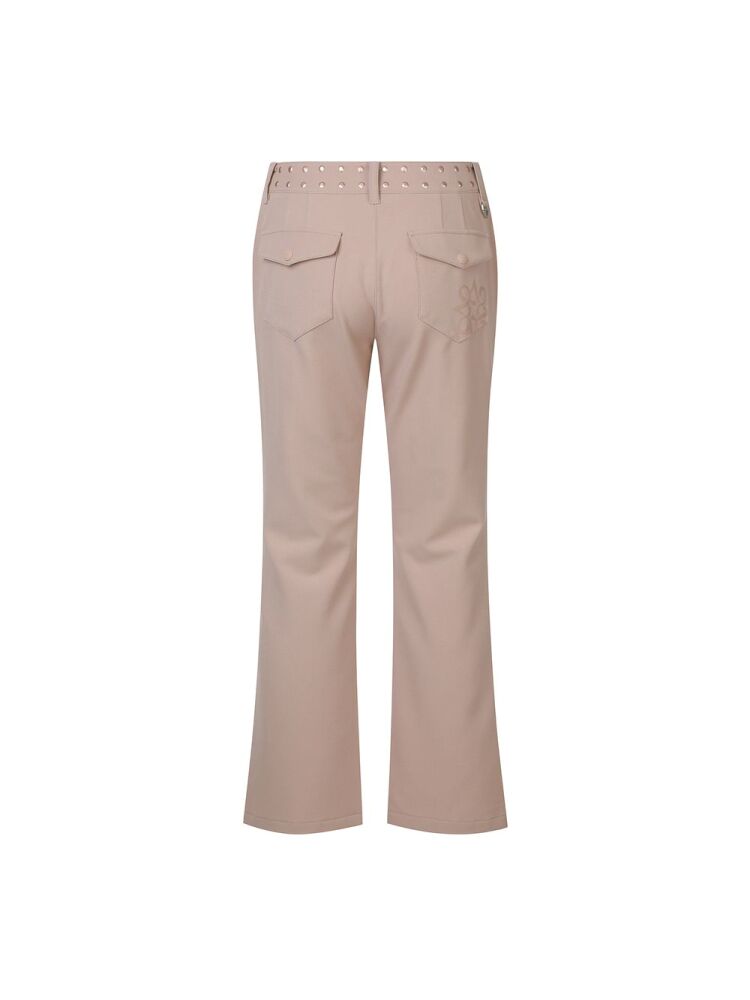 St Andrews Women's Hotfix Slit Bootcut Pants