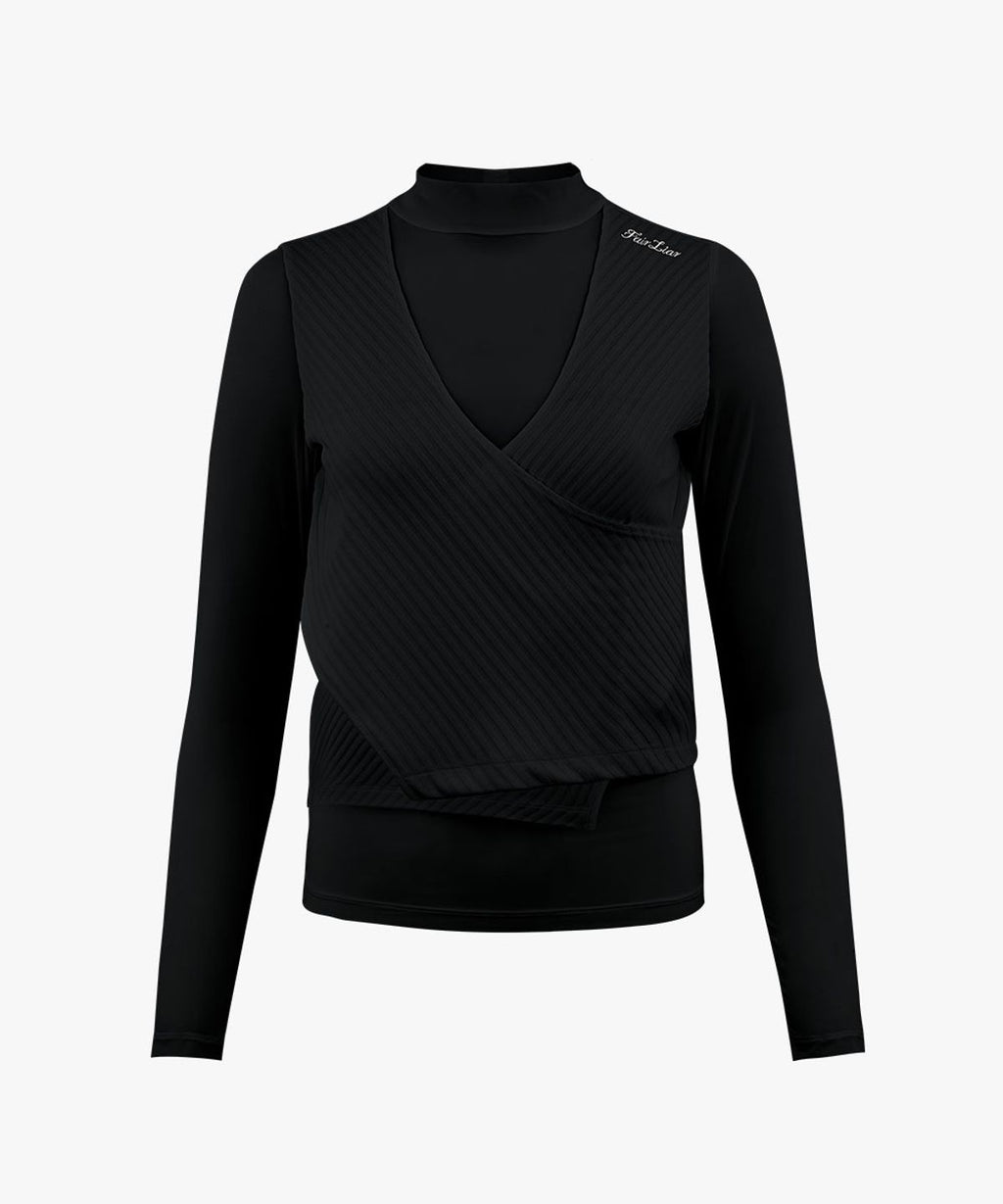 Fairliar Rib Layered Cooling T-Shirt