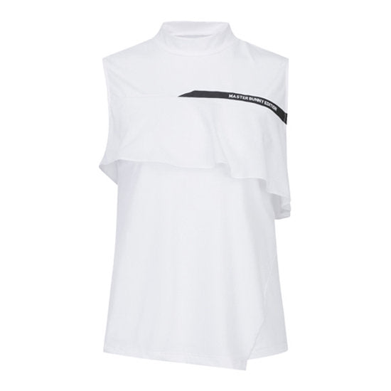Master Bunny Edition Women's Logo Frill Panel Sleeveless Top