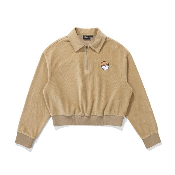 Malbon Corduroy Half-Zip (WOMAN)