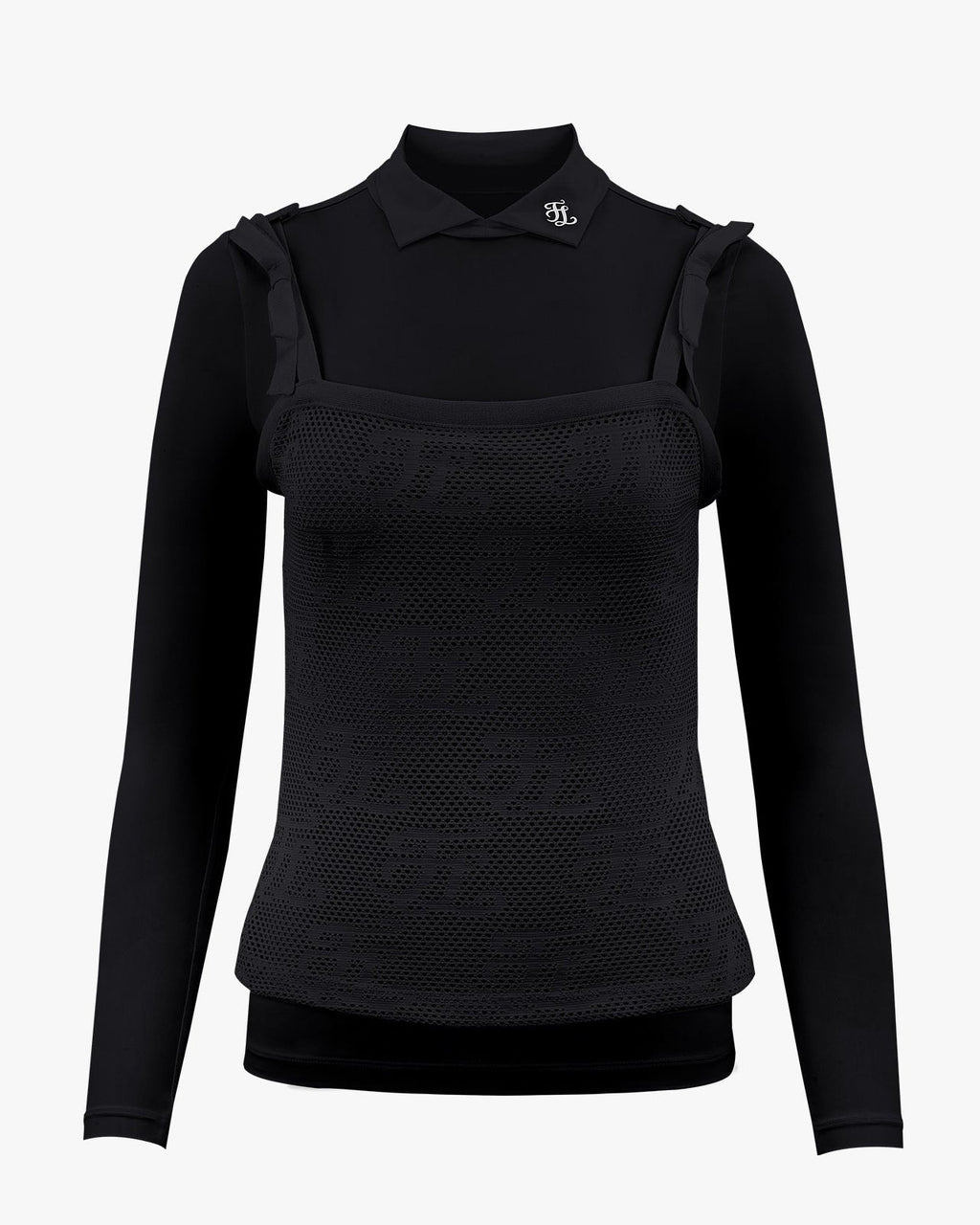 Fairliar Logo Mesh Set Cooling T-Shirt
