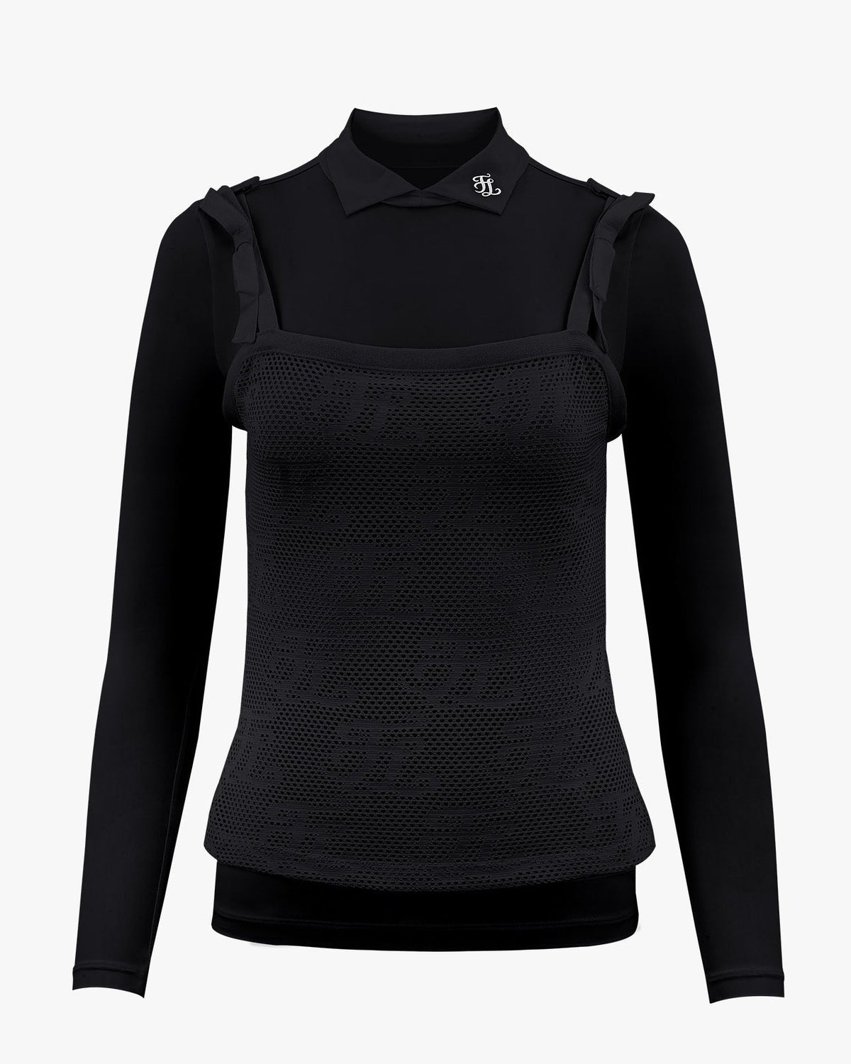 Fairliar Logo Mesh Set Cooling T-Shirt
