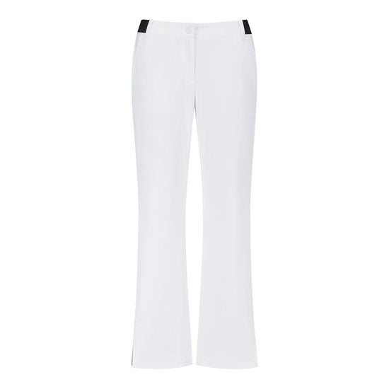 [Master Bunny] Women's Symbol Print Slit Bootcut Pants