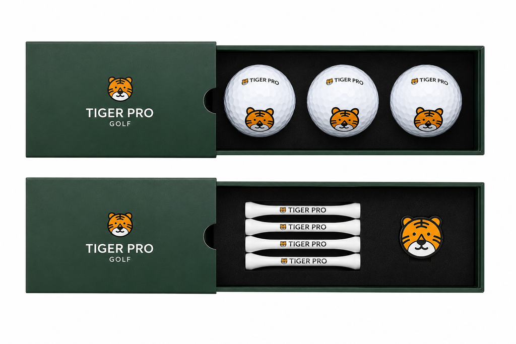 Tiger Pro Golf tee&mark with ball