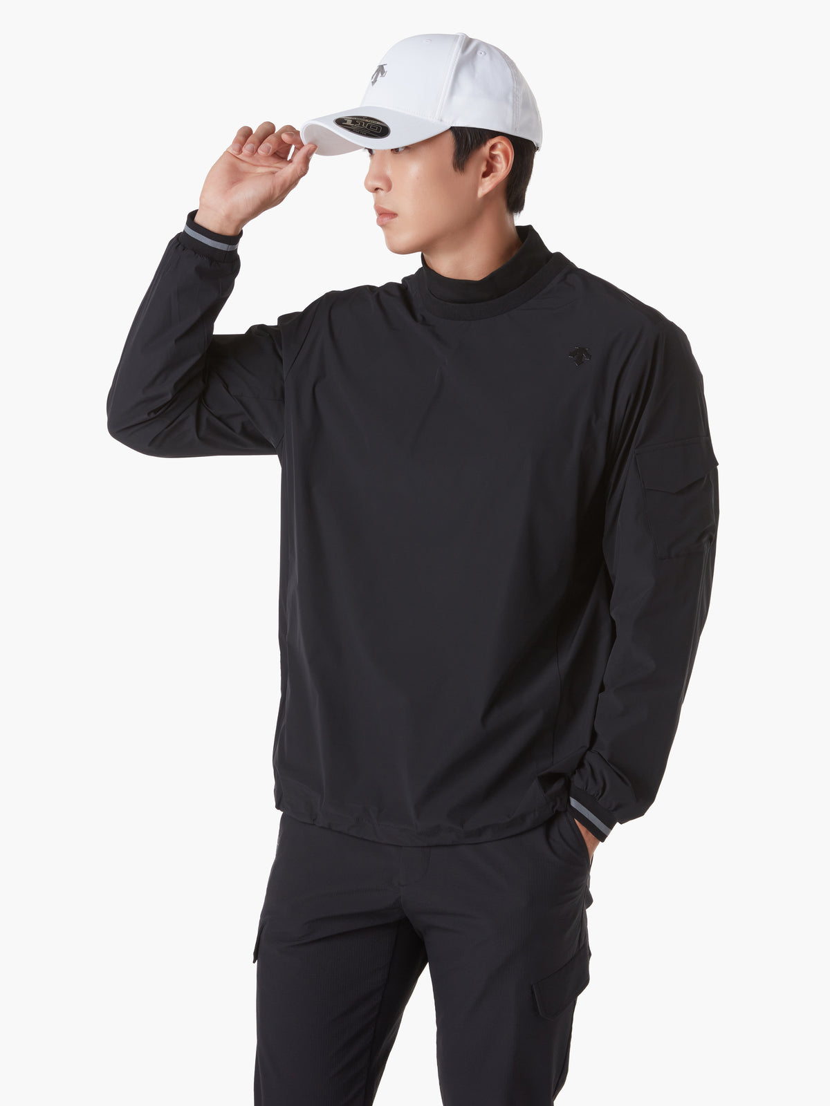 Descente Men's long-sleeve piste Black