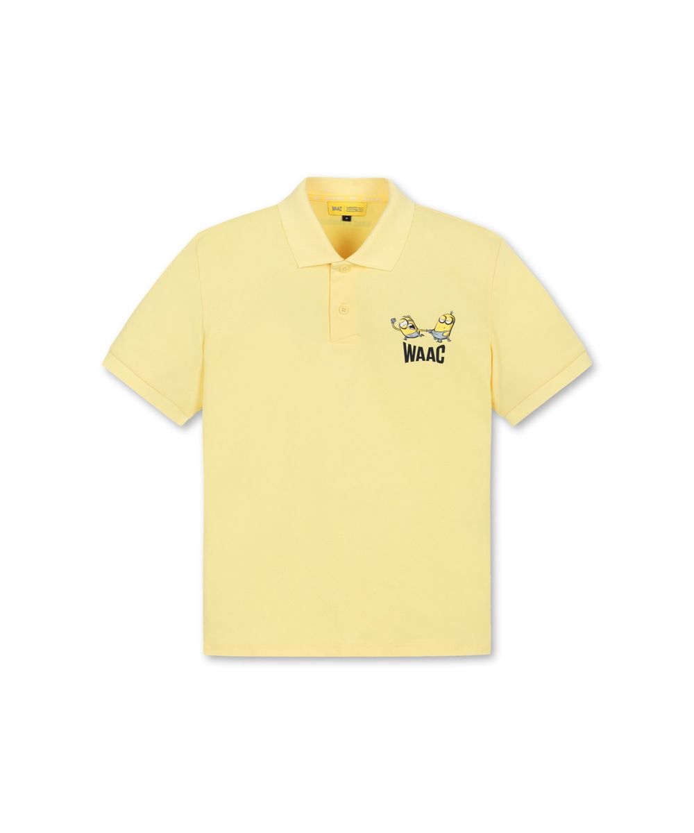 WAAC X MINIONS Mens Polo T-shirts