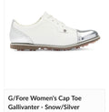 G/Fore Women's Cap Toe Gallivanter - Snow/Silver
