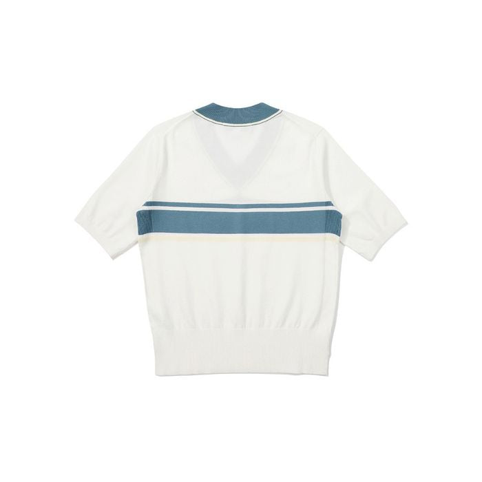 Malbon Women Golf Neck half sleeve knit