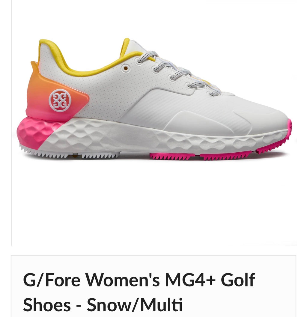 G/Fore Women's MG4+ Golf Shoes - Snow/Multi