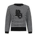 [Pearly Gates] Women's Emblem Badge Terry Crop Sweater