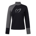 MASTER BUNNY EDITION Mock Neck Color Mix Lettering T-shirt