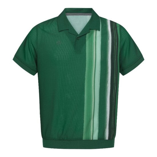 St Andrews Men's Star Symbol Open Collar Cooling Short Sleeve T-shirt