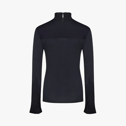 Fairliar Frill Windproof Tshirt (Black)