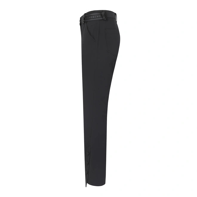 St Andrew Women's detachable belt hem detail bootcut pants