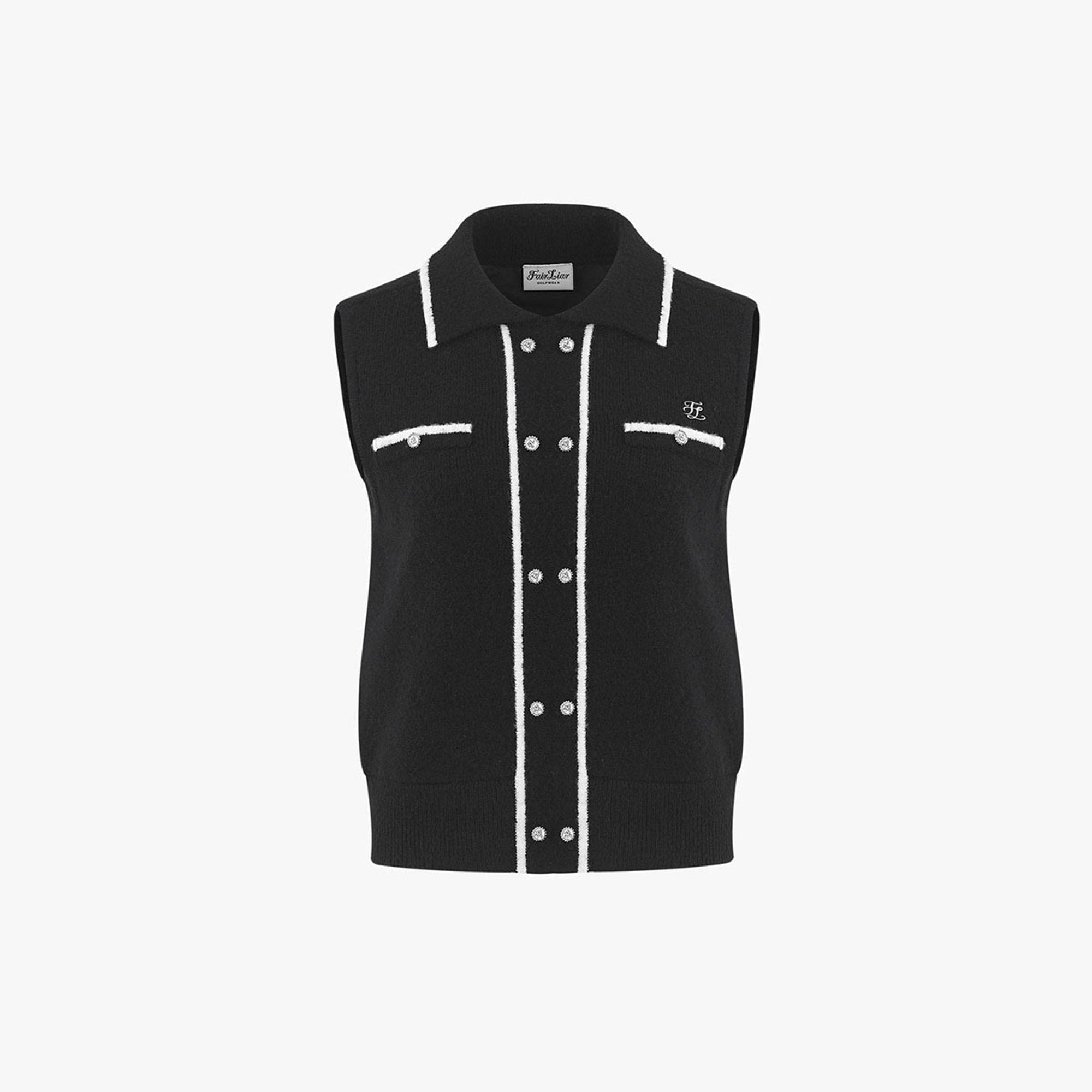 Fairliar Double Button Windproof Vest