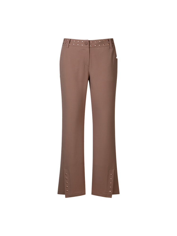 St Andrews Women's Hotfix Slit Bootcut Pants