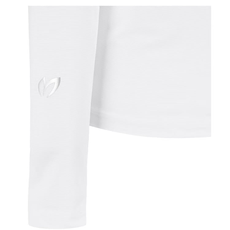 Master Bunny Women's cut-off cuff cool-feeling mock neck T-shirt