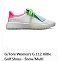 G/Fore Women's G.112 Kiltie Golf Shoes - Snow/Multi