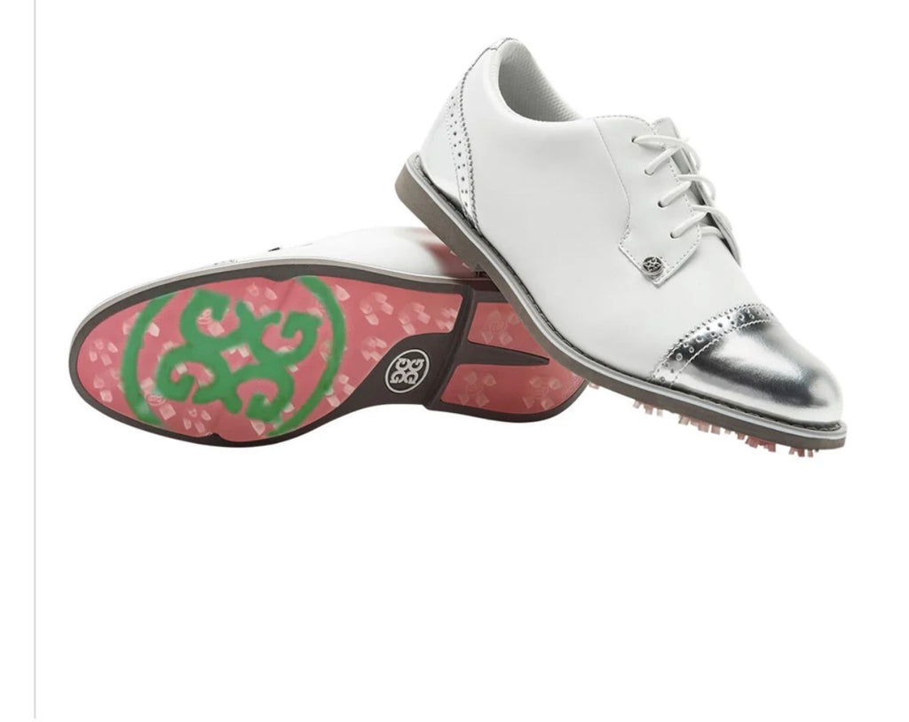 G/Fore Women's Cap Toe Gallivanter - Snow/Silver