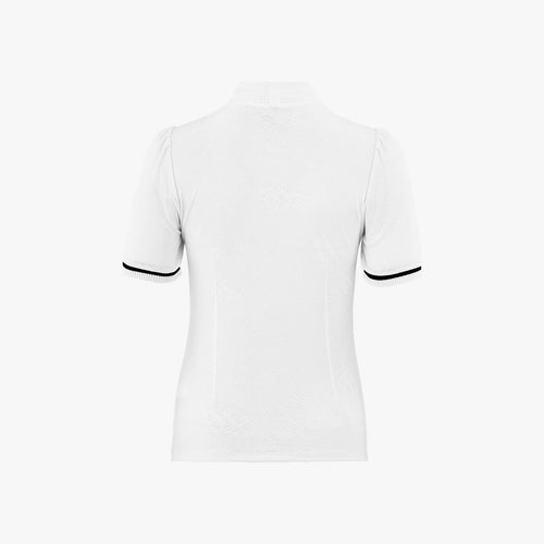 Fairliar Ferragamo Jacquard Turtleneck T-shirt
