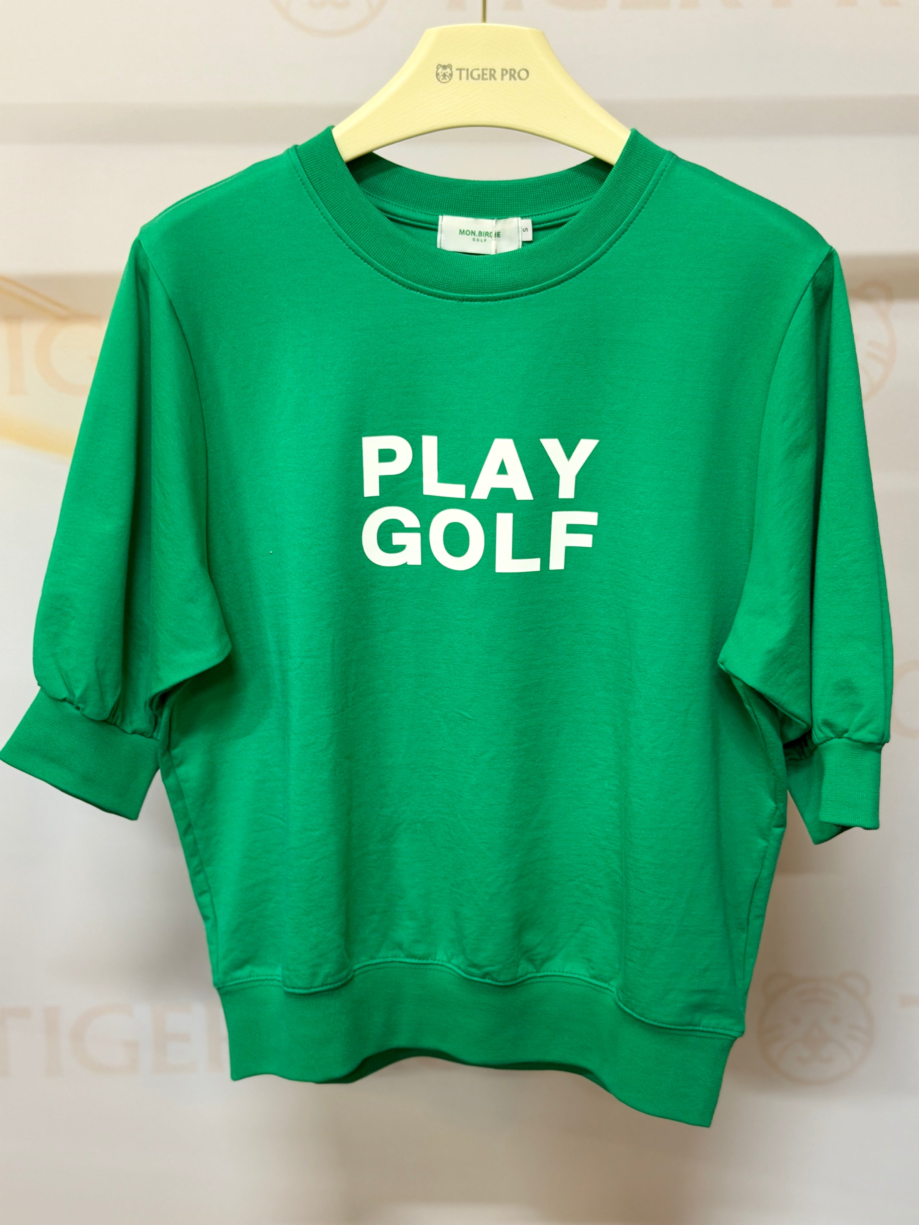 Mon.Birdie Green T-shirt