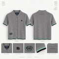Pearly Gates Short-sleeved knitted cardigan