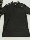 Descente Men Black Golf Polo