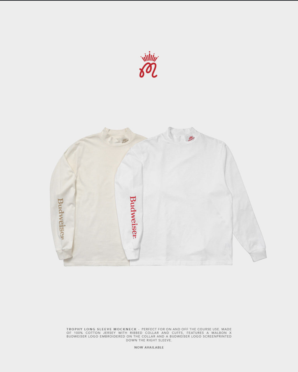 Malbon*Budweiser For Men