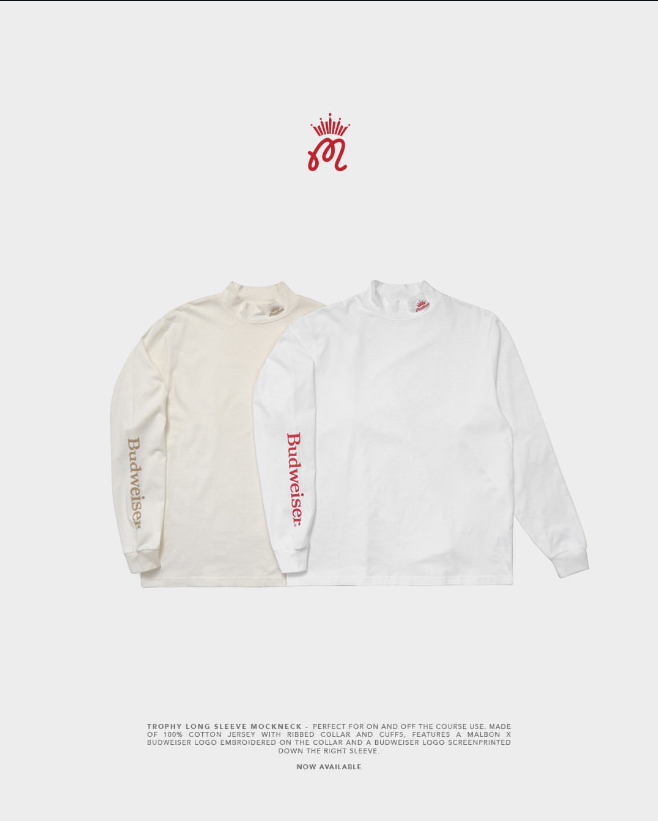 Malbon*Budweiser For Men