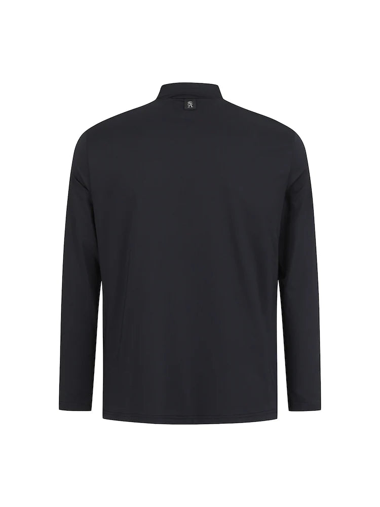 St Andrews Men's woven turtleneck undershirt