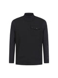 St Andrews Men's woven turtleneck undershirt