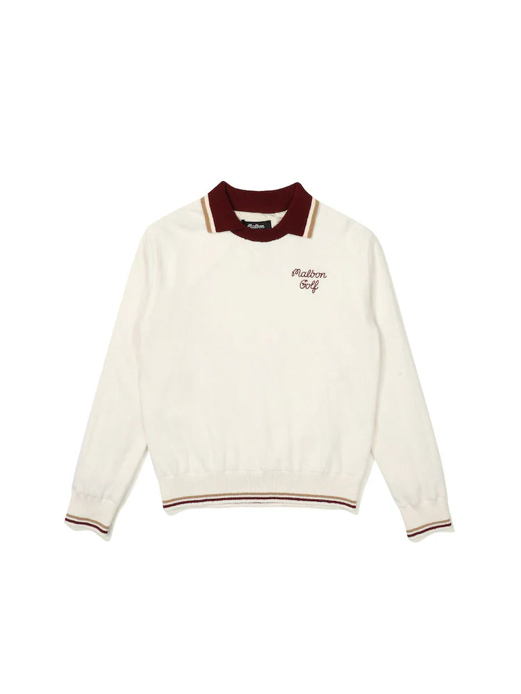 Malbon Autumn long-sleeved knitted sweater