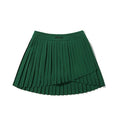 Malbon Golf Asymmetrical Pleated Skirt
