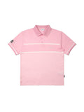 Malbon script polo shirt PINK (MAN)