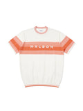 Malbon Gradient short-sleeve summer knit ORANGE (MAN)