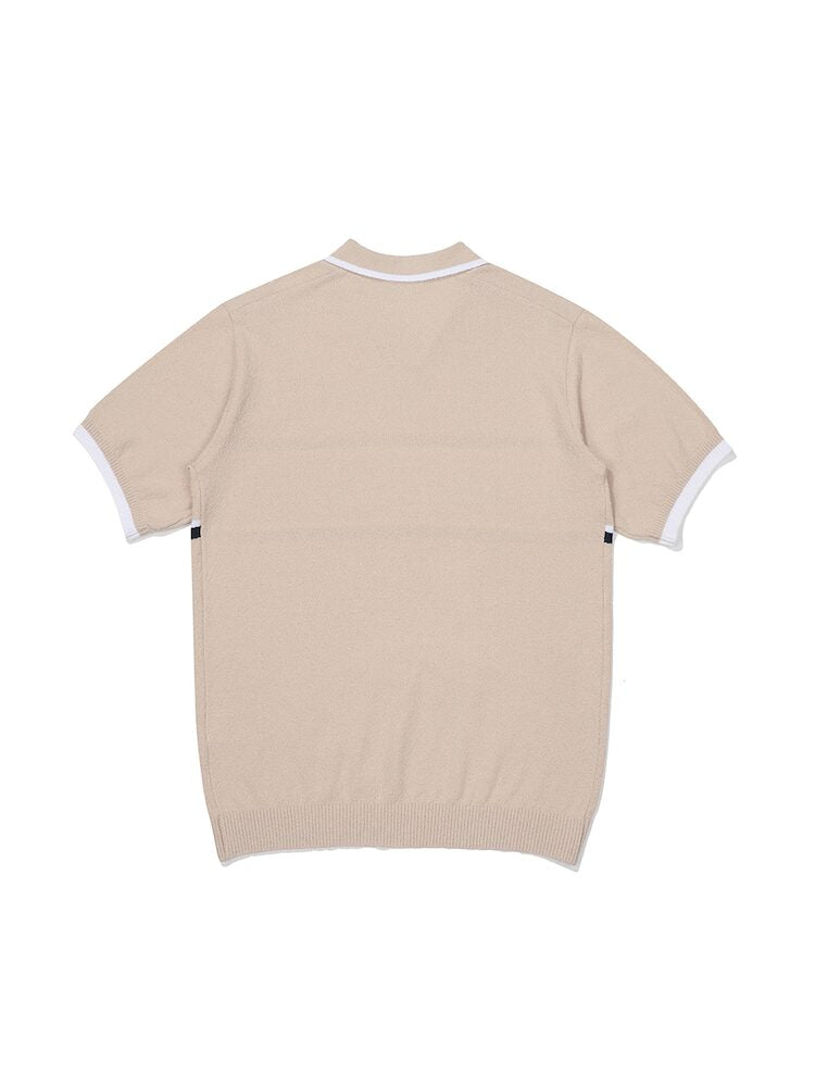 Malbon script sweater BEIGE (MAN)