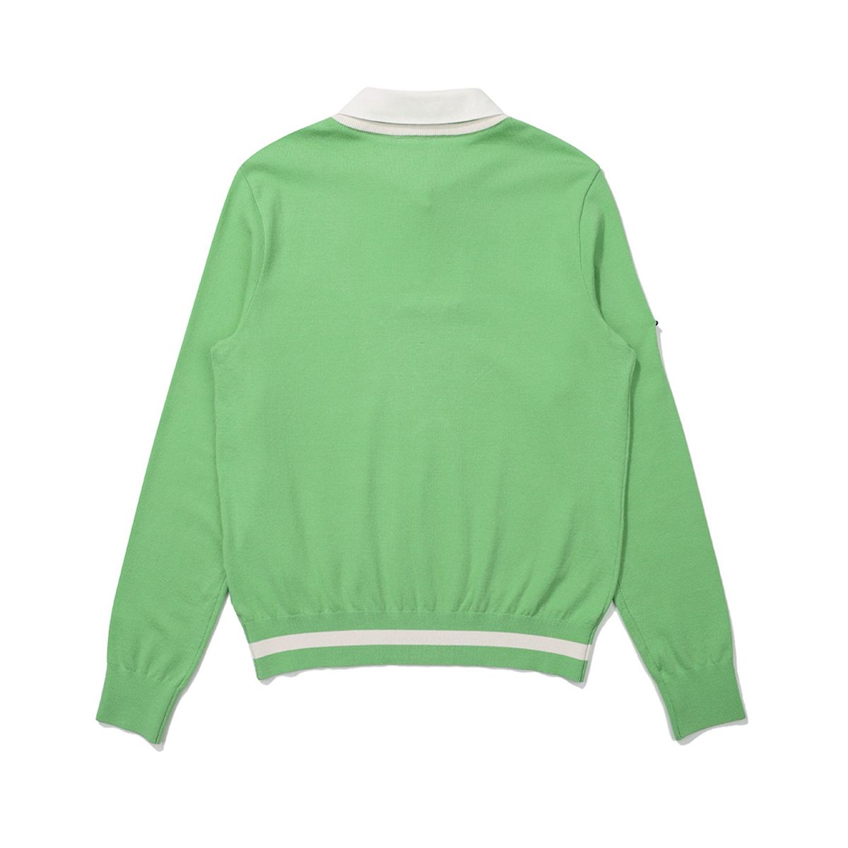 Malbon Double collar long-sleeve knit