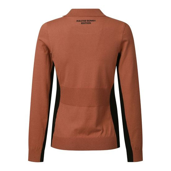 [Master Bunny] Women's Side Slit Neck Knit