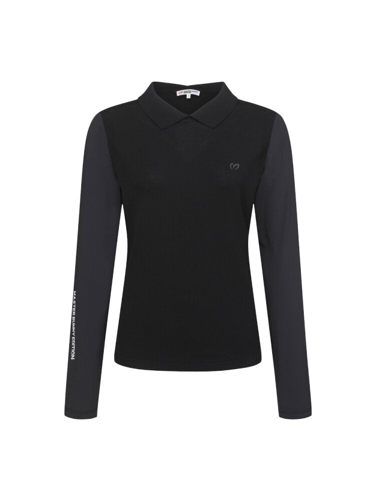 Master Bunny Women's Cooling Sleeve Mix Collar Knit