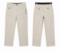 Malbon Golf M3321PPT23 — Zipper Point Pants / Light Gray (LGR)
