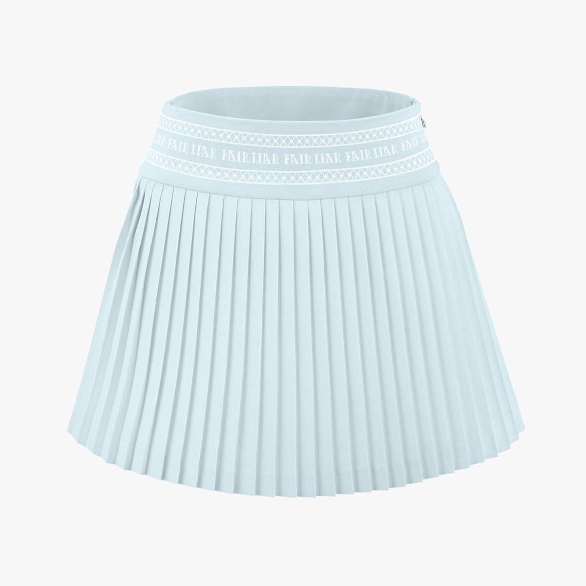 Fairliar LOGO BAND PLEATED SKIRT