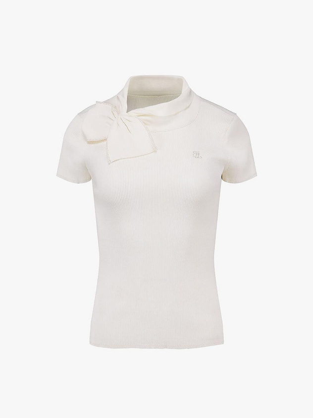 Fairliar Pearl Big Ribbon Knit Golf