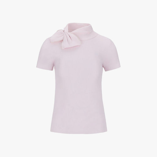 Fairliar Pearl Big Ribbon Knit Golf