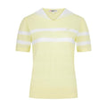[Master Bunny Edition] Women's Logo Stripe Short Sleeve Knit